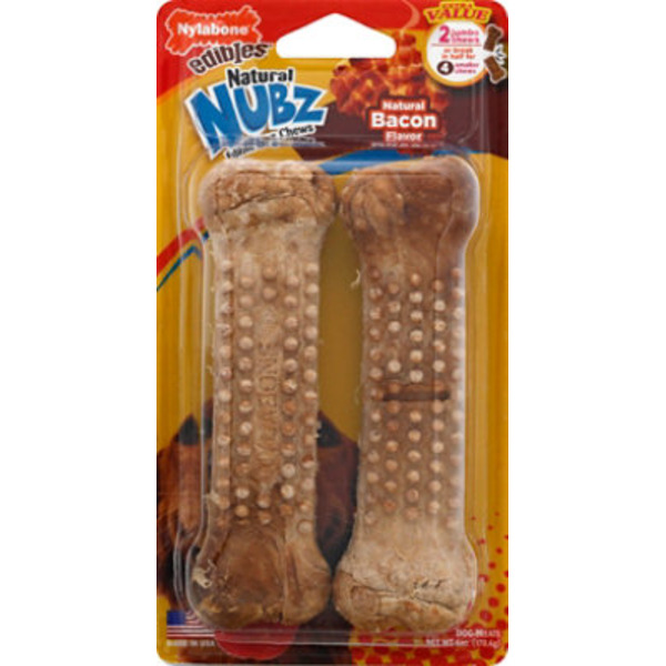 Nylabone Dog Treats, Natural Bacon Flavor