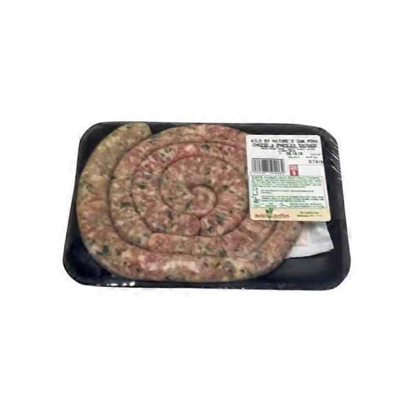 Wild by Nature Cheese & Parsley Sausage (1 lb) Instacart