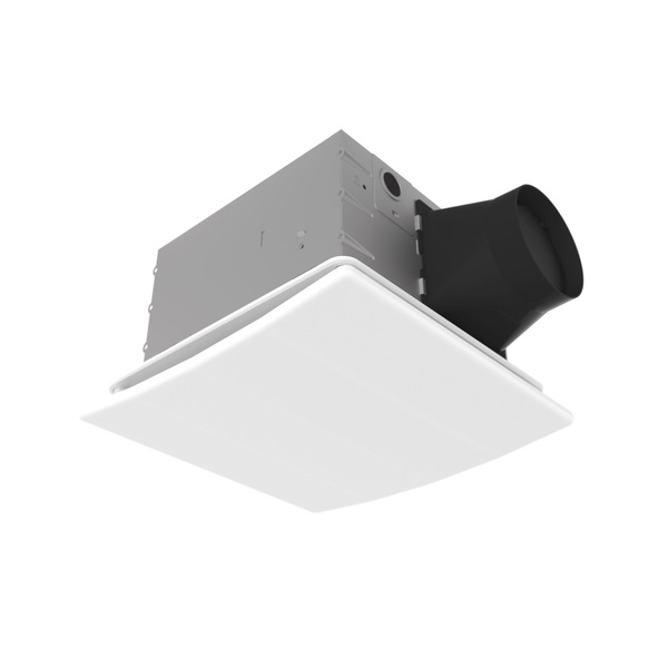 DewStop Selectable 50-80-110 CFM Bathroom Exhaust Fan with Humidity Sensing Switch