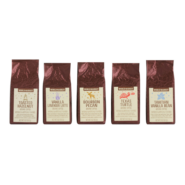 World Market® Flavored Ground Coffee Sampler 5 Pack