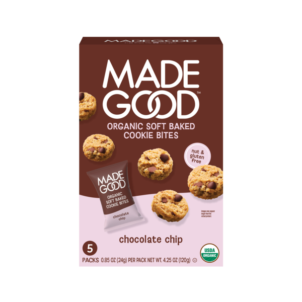 MadeGood Chocolate Chip Soft Baked Mini Cookies Same-Day Delivery