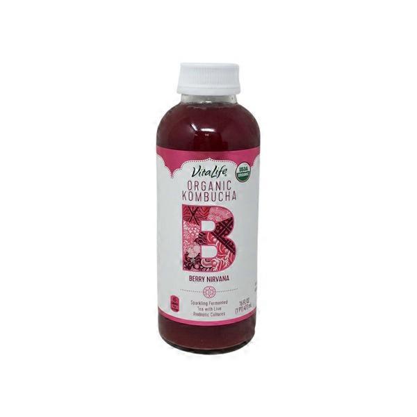 VitaLife Berry Nirvana Kombucha (16 fl oz) Instacart