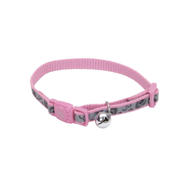 Coastal Pet 3/8" Pink Reflective Safe Cat Collar