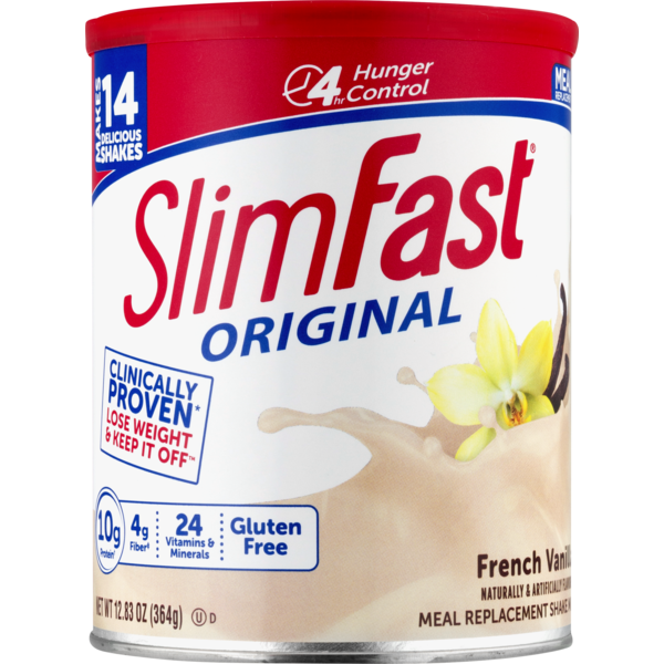 SlimFast Original Meal Replacement Shake Mix French Vanilla (12.83 oz