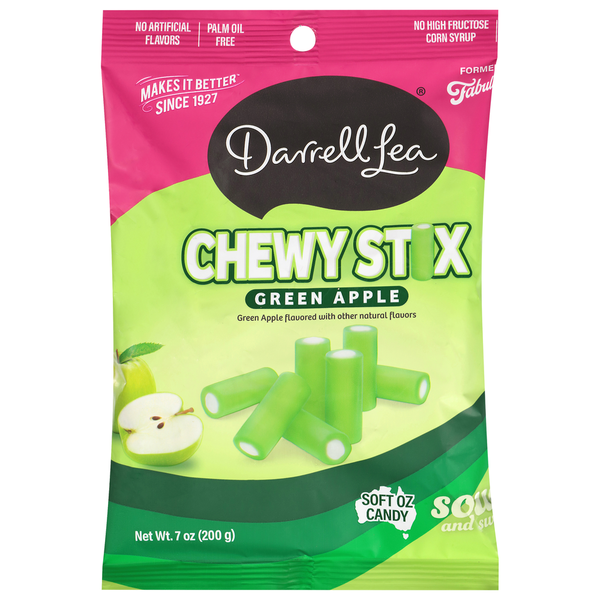 Darrell Lea Green Apple Chewy Stix Same-Day Delivery | Bristol Farms