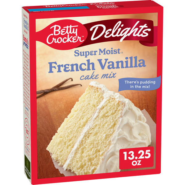 Betty Crocker Delights Super Moist French Vanilla Cake Mix