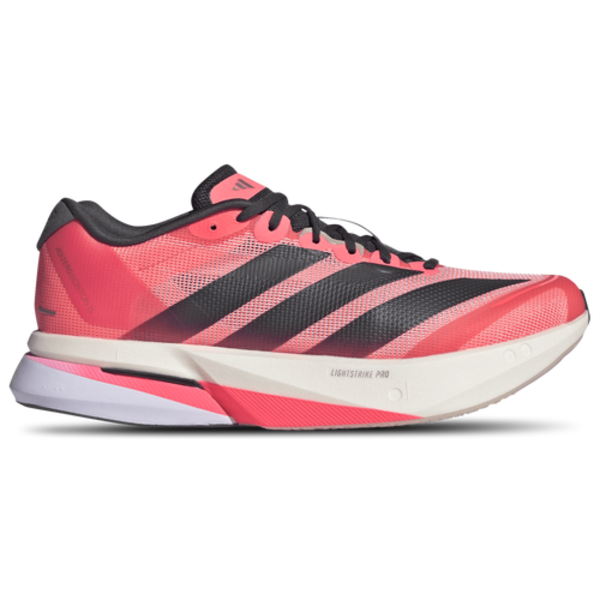 adidas Men's Adizero Boston 13 Running Shoes, Size 10.5 - Solar Turbo/Carbon
