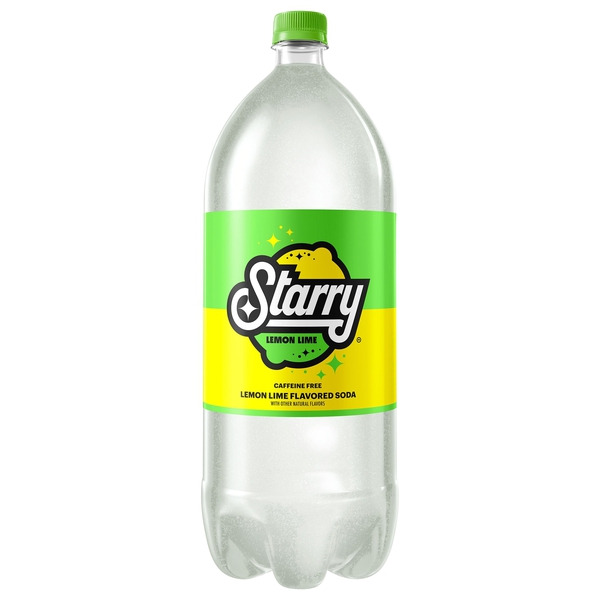 Starry Lemon Lime Soda, Caffeine Free