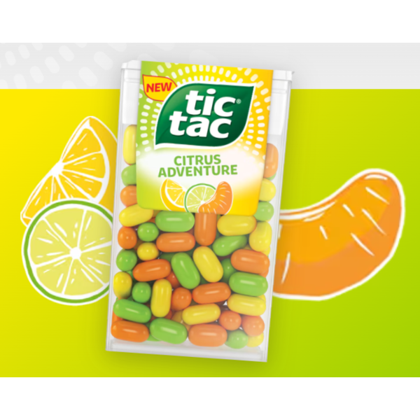 Tic Tac� Citrus Adventure - 1.07oz/12ct