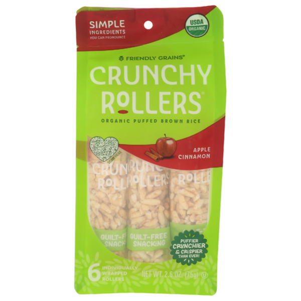 Crunchy Rollers Organic Apple Cinnamon Rollers