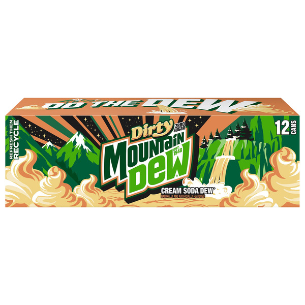 Mountain Dew Zero Sugar Cream Soda Dew Same-Day Delivery or Pickup