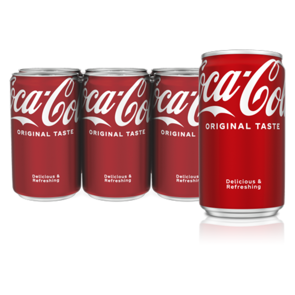 Coca-Cola Classic Soda In Mini Can