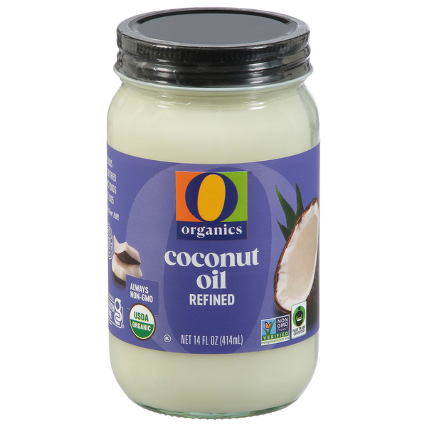 O Organics Coconut Oil, Organic, Refined