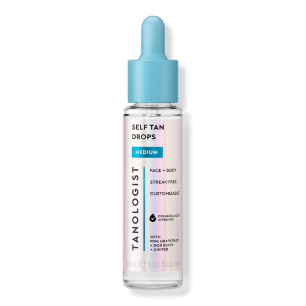 Tanologist Face + Body Self Tan Drops - Medium