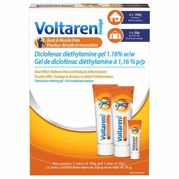 Voltaren Back & Muscle Topical Pain Relieving Gel