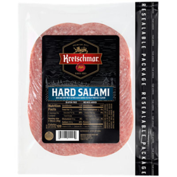 Kretschmar Pre-sliced Hard Salami