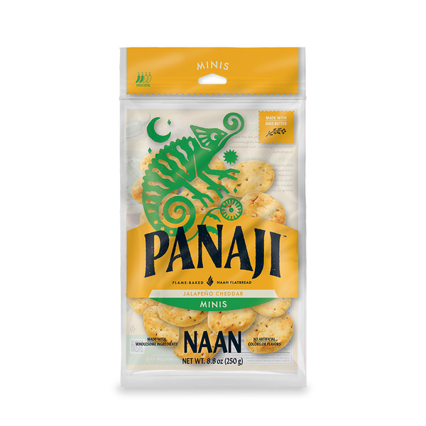 Panaji Jalapeno Cheddar Mini Naan Flatbread Same-Day Delivery or