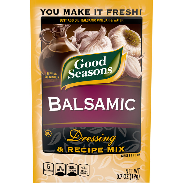 Good Seasons Balsamic Dressing & Recipe Seasoning Mix Same-Day Delivery or Pickup | Milam's Markets Good Seasons Balsamic Dressing & Recipe Seasoning Mix Same-Day Delivery or Pickup | Milam's Markets