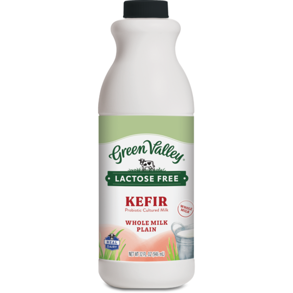 Green Valley Lactose Free Plain Whole Milk Kefir