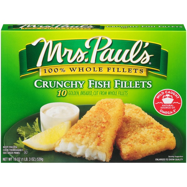 Mrs. Paul's Crunchy Fish Fillets (19 oz) from Food Lion Instacart