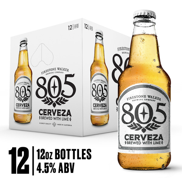 Firestone 805 Cerveza Lager, With Lime Same-Day Delivery or Pickup