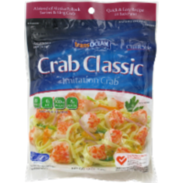 TransOcean Crab Classic Imitation Crab Chunk Style (12 oz) from Kroger