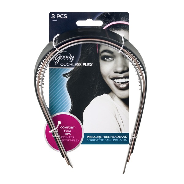 Goody Ouchless Flex Pressure Free Headband 3 Ct 3 Ct From