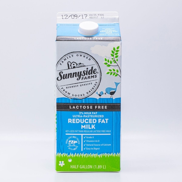 Sunnyside Farms Reduced Fat Milk Same-Day Delivery or Pickup