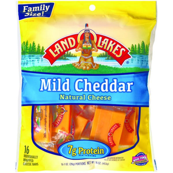 Land O Lakes® Mild Cheddar Cheese Bars (1 oz) from Meijer Instacart
