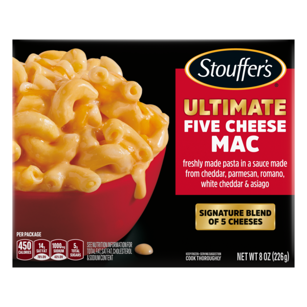 Stouffer's Ultimate Five Cheese Mac Frozen Meal
