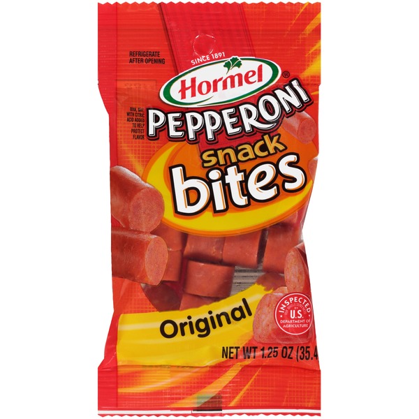 Hormel Original Pepperoni Snack Bites (35.4 g) from Safeway Instacart
