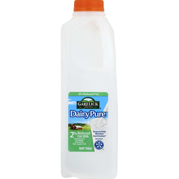 Garelick Farms Milk, Reduced Fat, 2% Milkfat Same-Day Delivery or