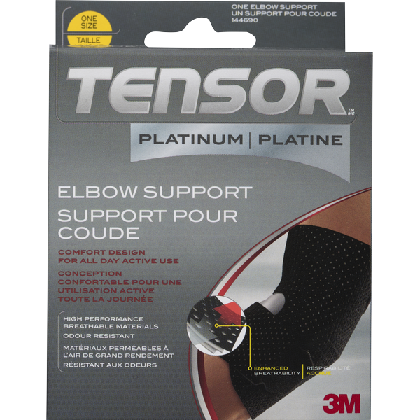 Tensor Adjustable Platinum Elbow Support Same-Day Delivery | Rexall