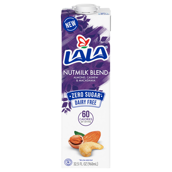 LALA Nutmilk Blend, Zero Sugar, Dairy Free Same-Day Delivery or