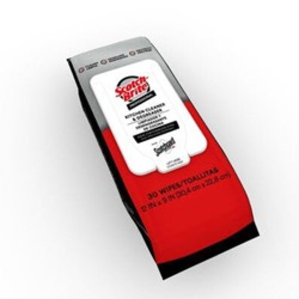 Scotch-Brite Stainless Steel Hood Degreaser Wipes with Scotchgard Protector Wipes