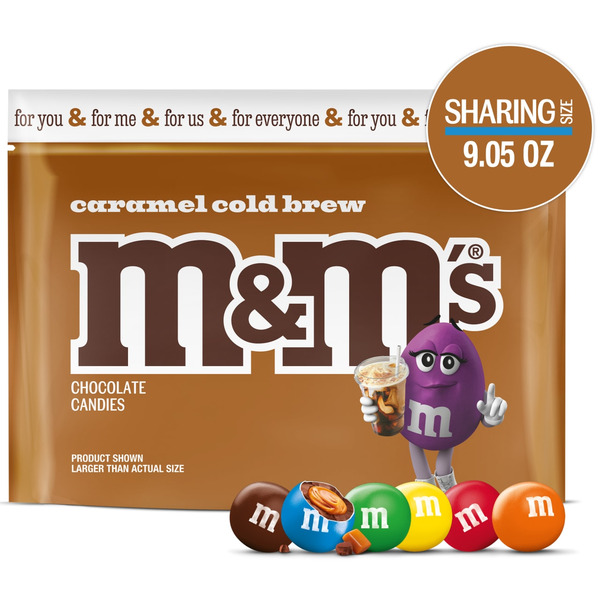 M&M's Caramel Cold Brew Chocolate Candy, Sharing Size Same-Day