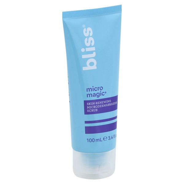 bliss scrub microdermabrasion skin