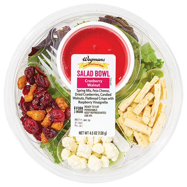 Wegmans Wegmans Salad Bowl, Cranberry Walnut SameDay Delivery or Pickup Instacart