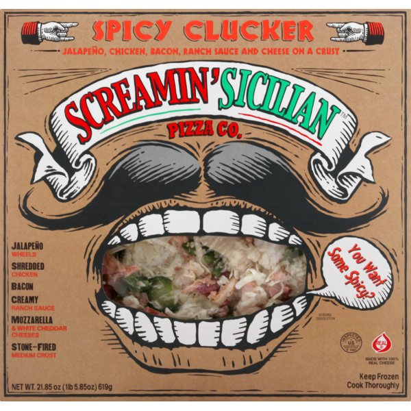 Screamin' Sicilian Pizza, Spicy Clucker, Box Same-Day Delivery or