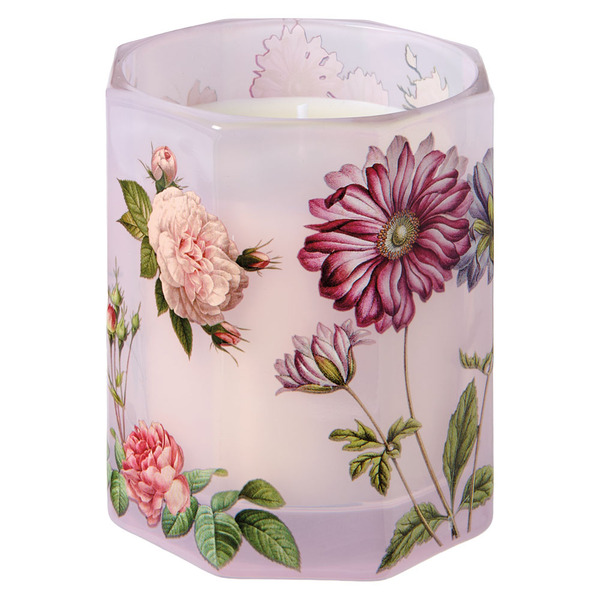 KIRKTON HOUSE Floral Glass Candle Lilac Bloom Same-Day Delivery or