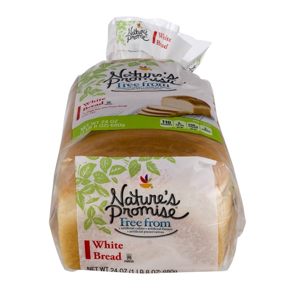 Nature's Promise Bread White (24 oz) Instacart