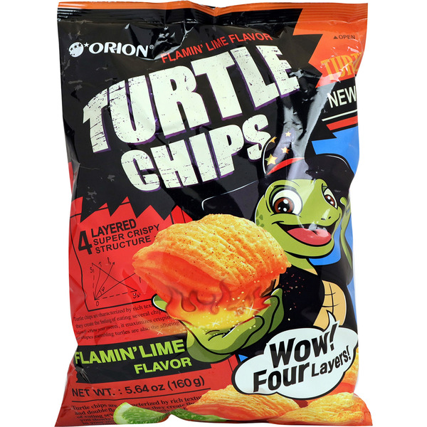ORION Turtle Flamin'Lime Chips