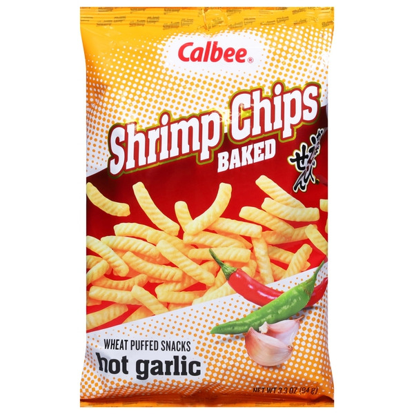 Calbee Shrimp Chips, Hot Garlic, Baked Same-Day Delivery or Pickup
