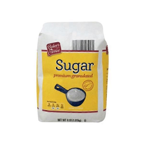 Baker's Corner Premium Granulated Sugar (4 lb) Instacart
