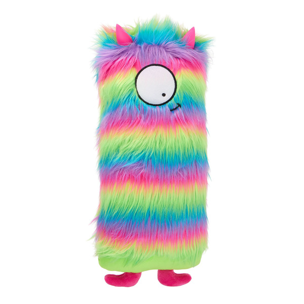 Thrills & Chills Halloween Plush One-Eyed Monster Dog Toy With TPR