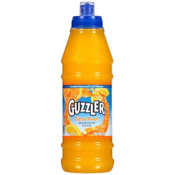 Guzzler - Citrus Punch- 24/20 oz plastic bottles
