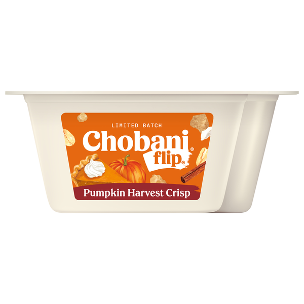 Chobani Lowfat Pumpkin Harvest Crisp Greek Yogurt Same-Day