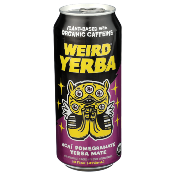 Drink Weird Organic Blue Pom Acai Weird Yerba Mate
