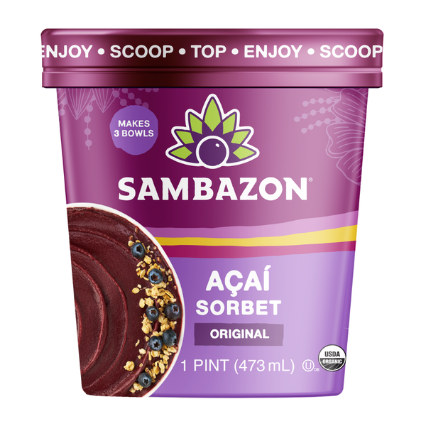 Sambazon Acai Berry, Frozen Sorbet Same-Day Delivery or Pickup