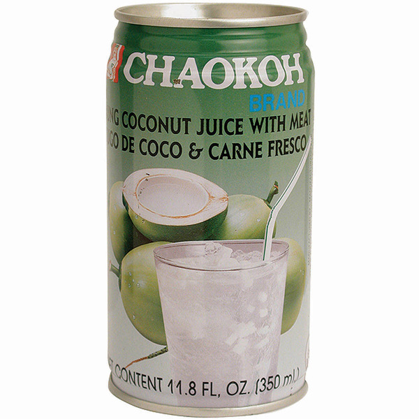Chaokoh Coconut Juice, Young, with Pulp